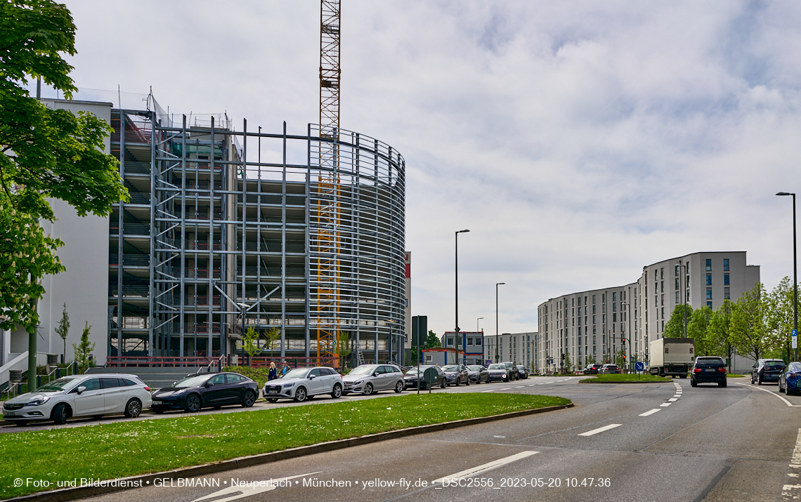 20.05.2023 - REVO Boardinghaus und Hochgarage in Neuperlach